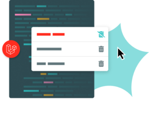 Single click cache clearing for laravel